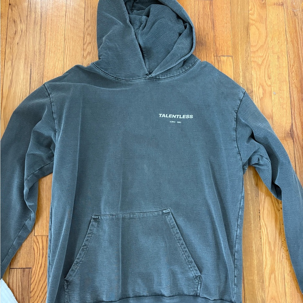 Talentless Men's Gray Hoodie Sweater